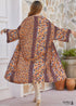 Women’s Chic Dusk Boho Kimono Dress